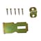 Prime-Line Safety Hasp, 2-1/2 in., Steel, Satin Brass Single Pack MP11341-1 - alternate 1